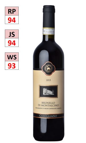 červené toskánske víno Camigliano Brunello di Montalcino