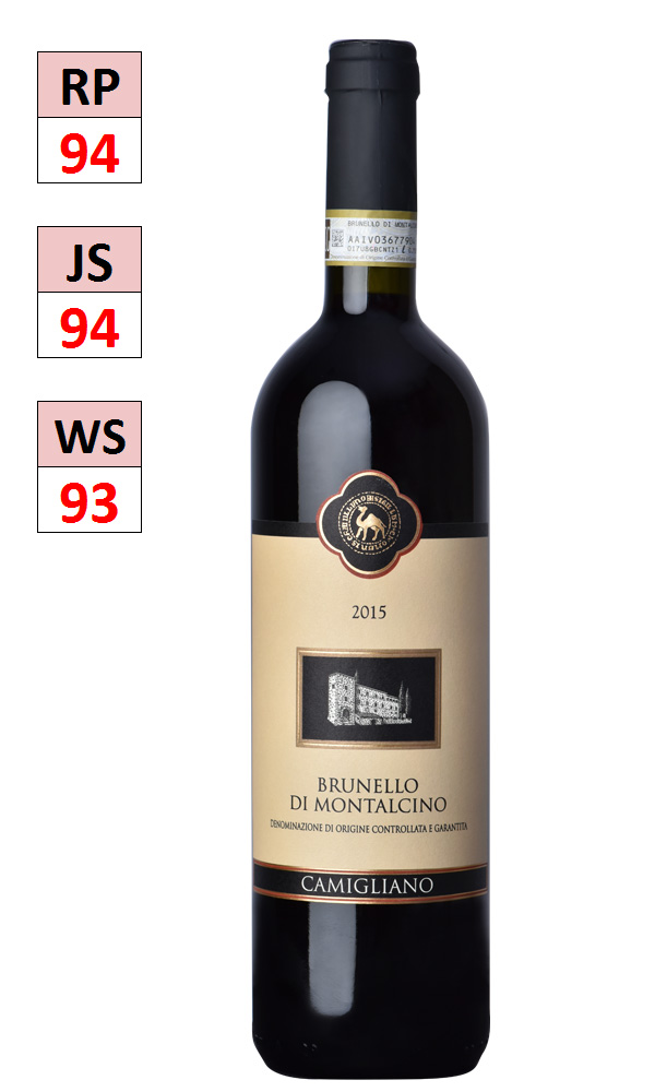 červené toskánske víno Camigliano Brunello di Montalcino