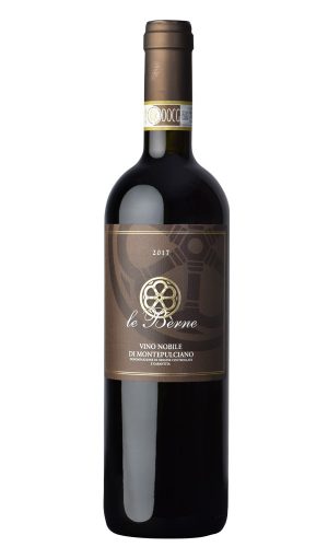 červené toskánske víno Le Berne Vino Nobile di Montepulciano