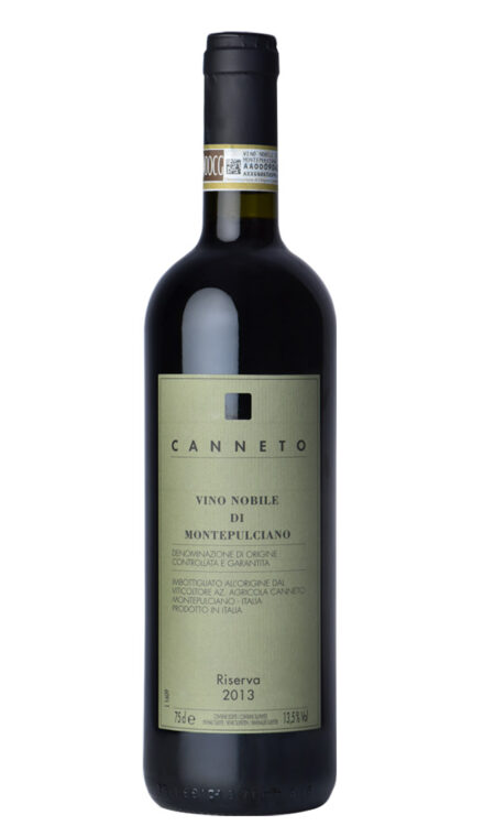 červené toskánske víno Canneto Vino Nobile di Montepulciano DOCG Riserva