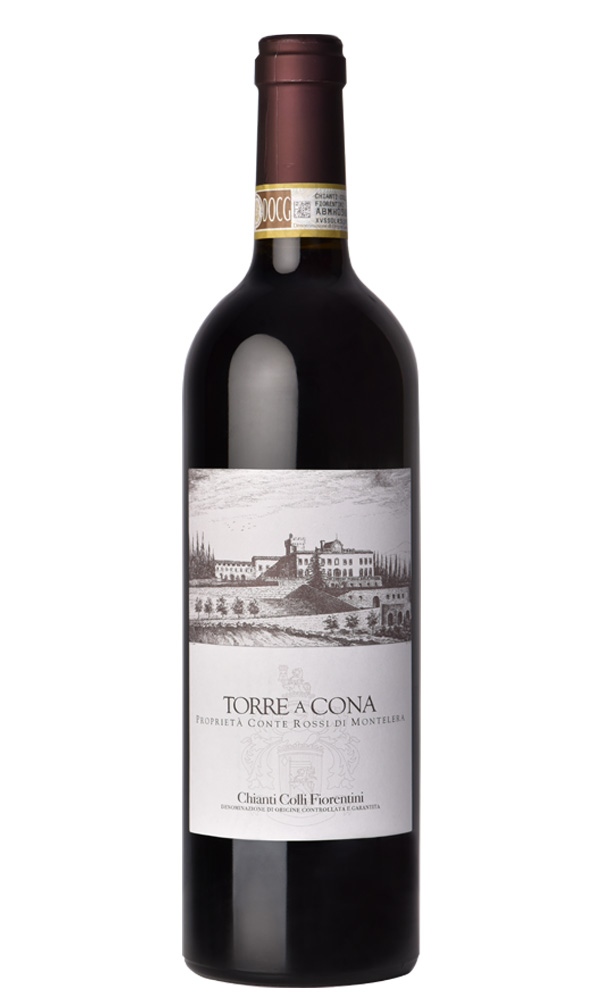 červené toskánske víno Torre a Cona Chianti Colli Fiorentini DOCG
